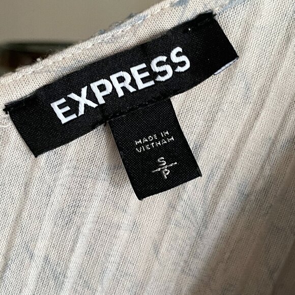 EXPRESS Tiered Sleeveless Top, Size Small Y2K Style - Picture 6 of 6